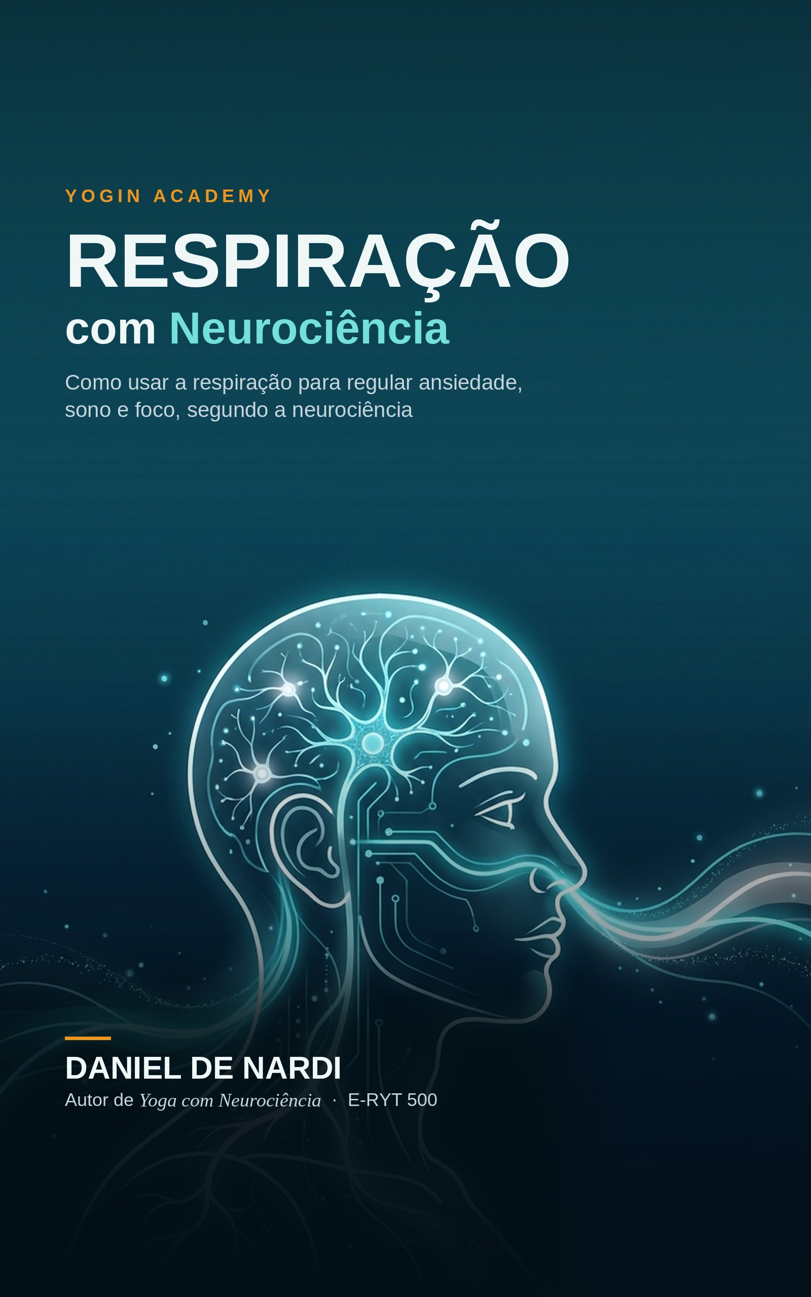 Capa do livro Respiração com Neurociência, de Daniel De Nardi